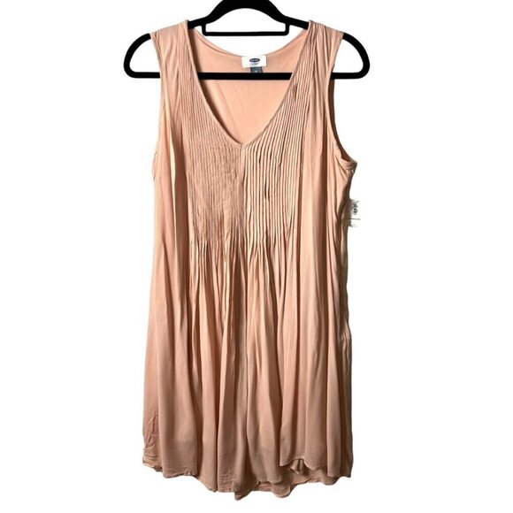 Old navy pink sleeveless sundress NWT women’s size medium - Picture 1 of 9
